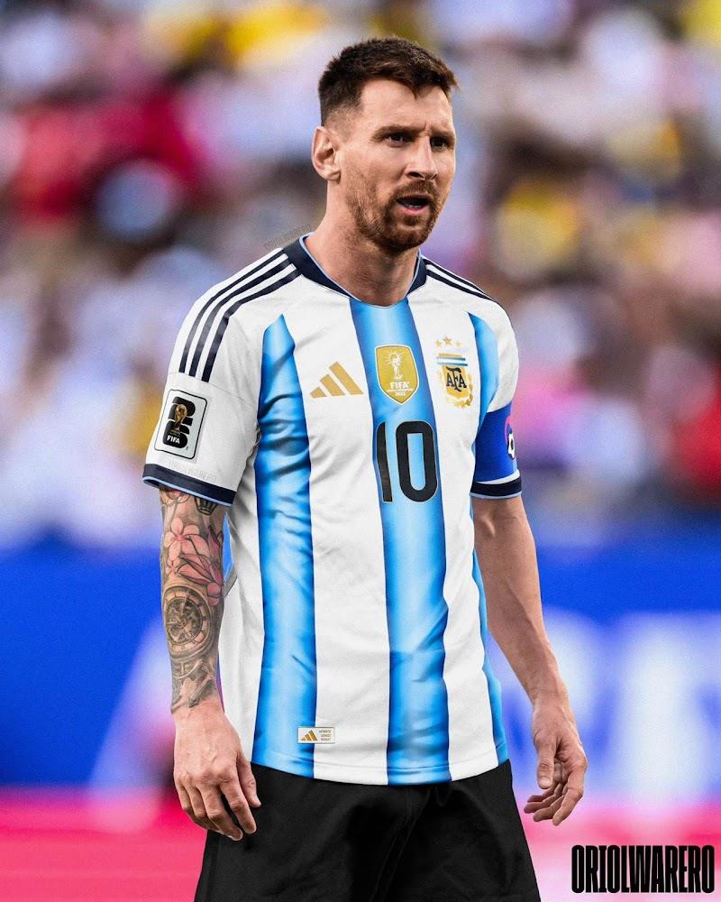 Áo đấu World Cup lần thứ 26 của Argentina bị rò rỉ: sọc xanh trắng chuyển màu, tôn vinh ba kỳ World Cup