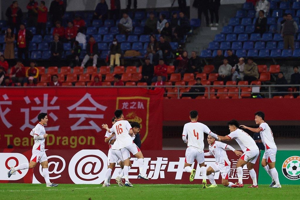 Pham Minh Phuc U23 Viet Nam vs U23 Trung Quoc